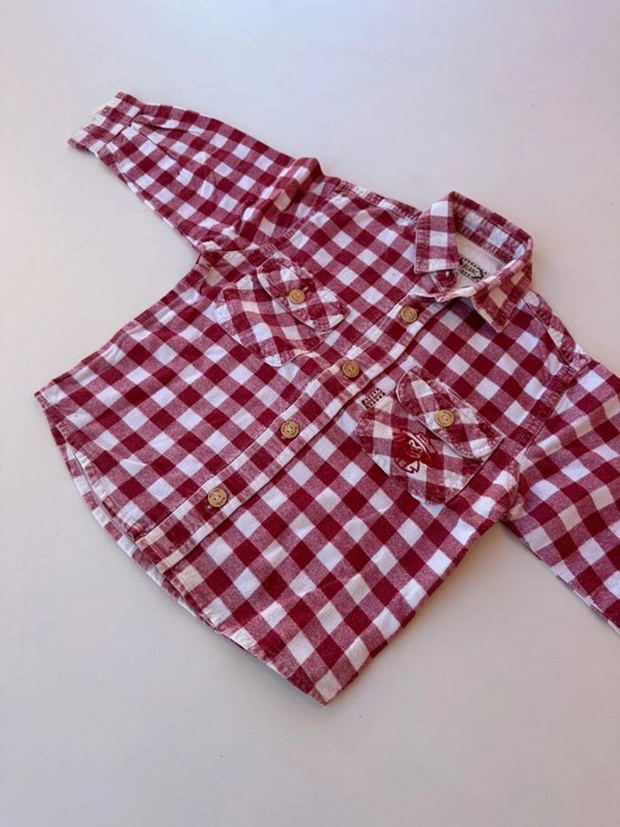 Chemise à carreaux Poivre Blanc 3ans - photo numéro 3
