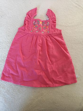 Robe rose neuve 9 mois