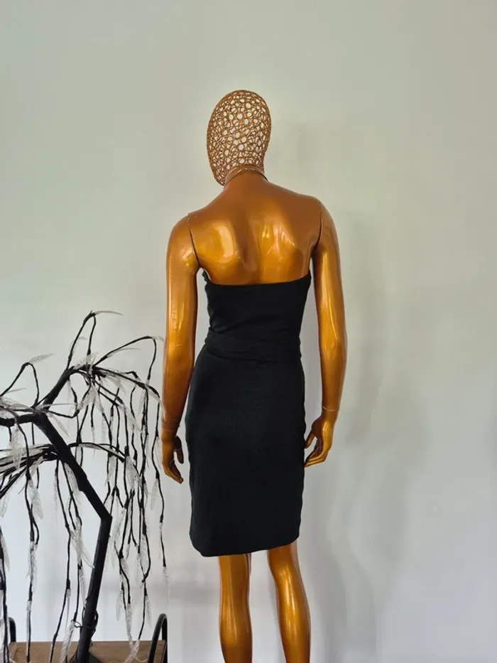 Robe Bustier Gris Vert Femme Taille M/38 - photo numéro 2