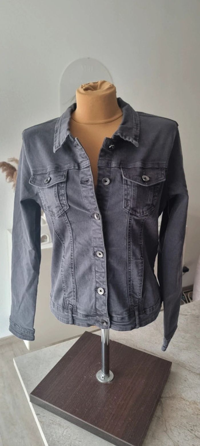 Veste en jean Onado gris