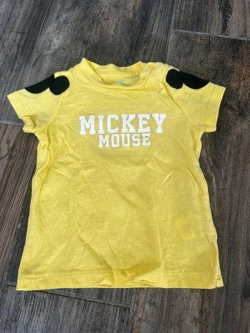 T-shirt Mickey Jaune
