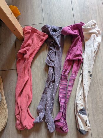 Lot de 4 collants filles 19/22 orchestra