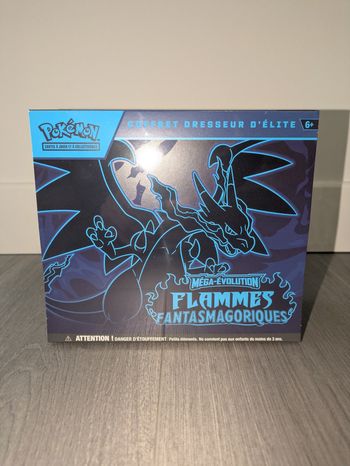 Pokémon Etb me02 mega evolution flammes fantasmagoriques 