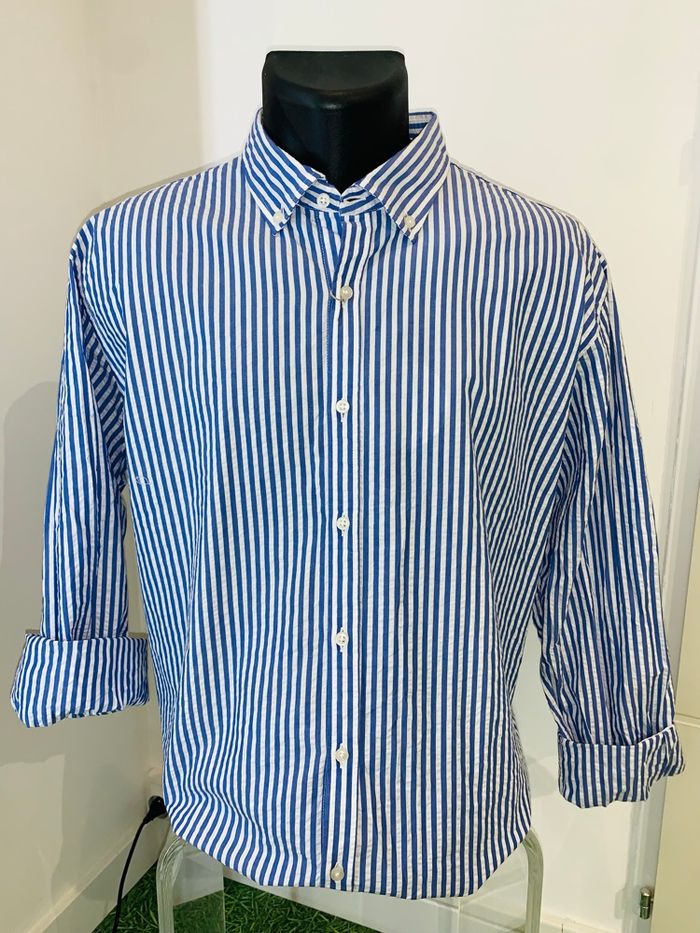 Chemise seersucker Altemflower