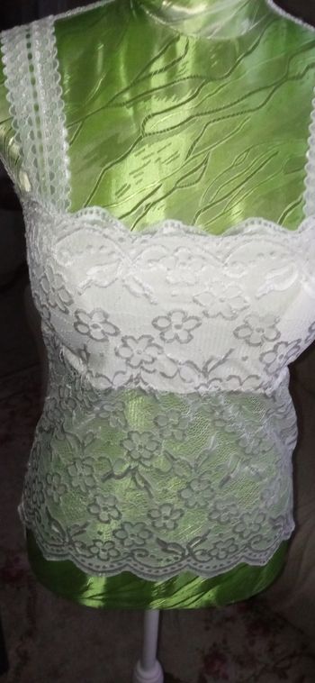 bustier en dentelle nylon et spandex 