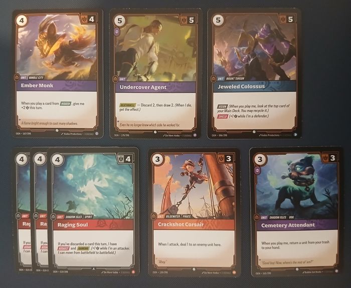 ✨RIFTBOUND Lot cartes Origins – RARE FOIL - 1ère édition OGN✨ - photo numéro 2