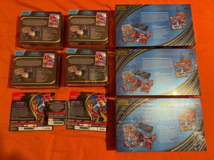 [Neuf/scellé] Pokémon - Lot 3 UPC Dracaufeu, 4 ETB, 1 bundle, 2 tripack ME02 - photo numéro 2