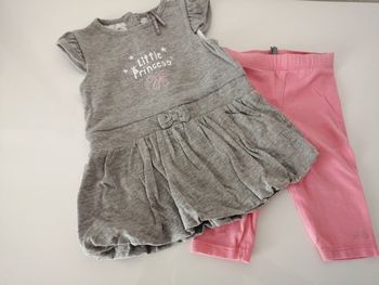 Ensemble robe et legging 6 mois