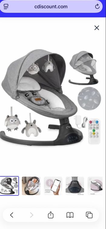 Vends Balancelle Bébé