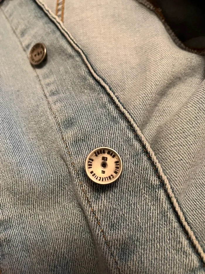 Veste en jean zara - photo numéro 4