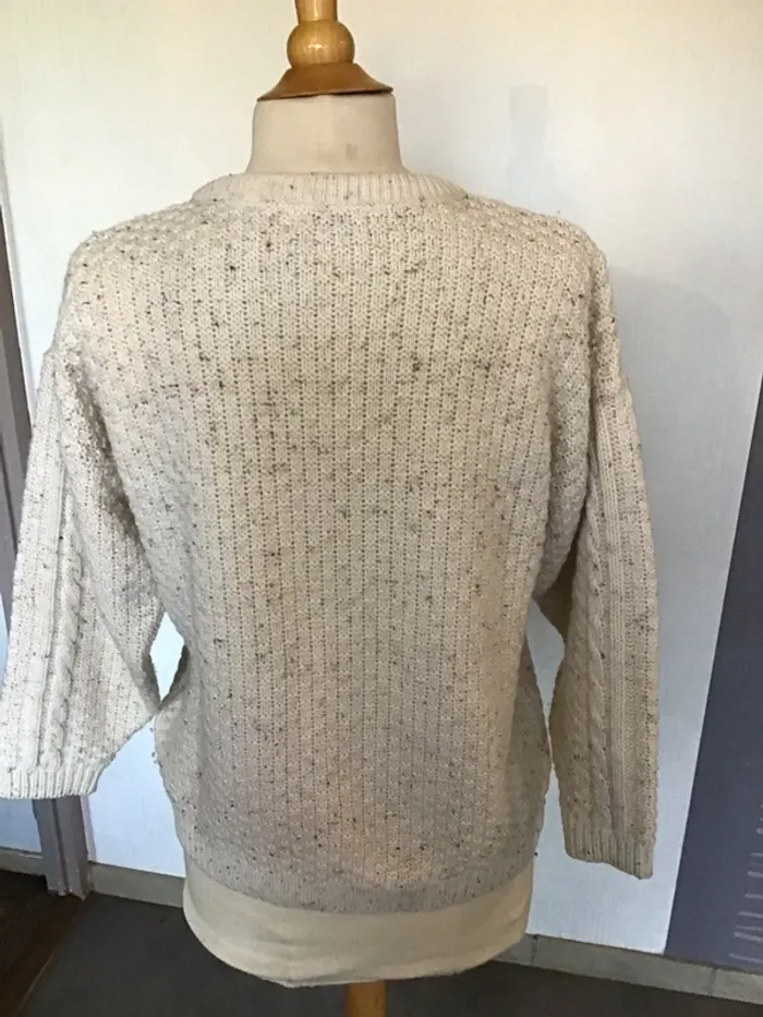 Pull Over blanc cassé - photo numéro 2