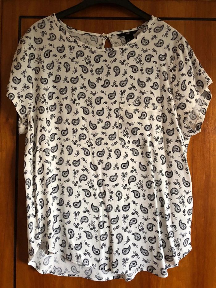 Blouse manches courtes 40  H&M