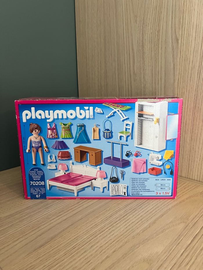 Jeu Playmobil Dolhouse 70208 - Chambre avec espace couture - photo numéro 2