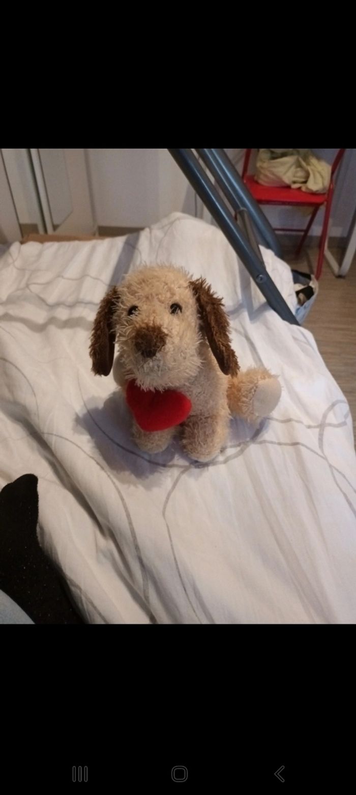 Peluche chien - photo numéro 3