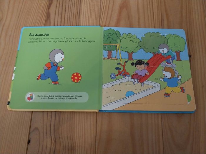 T'choupi mon premier livre puzzle - photo numéro 4