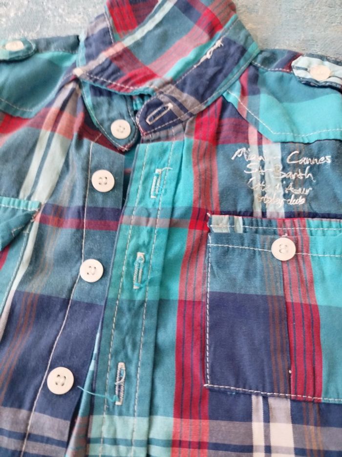 Chemise garçon manche courte - photo numéro 2