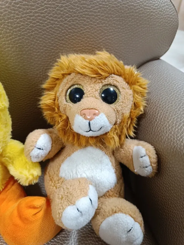 Lot peluches yeux brillants - photo numéro 3