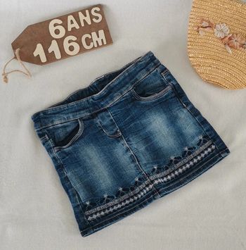 Jupe 👸 jean,  6ans, palomino