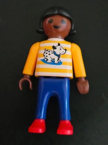 Playmobil 5534 fille noire Année 1995 Geobra