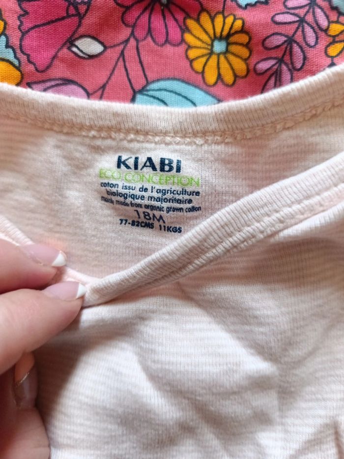 Lot de 2 body taille 18 mois - photo numéro 3