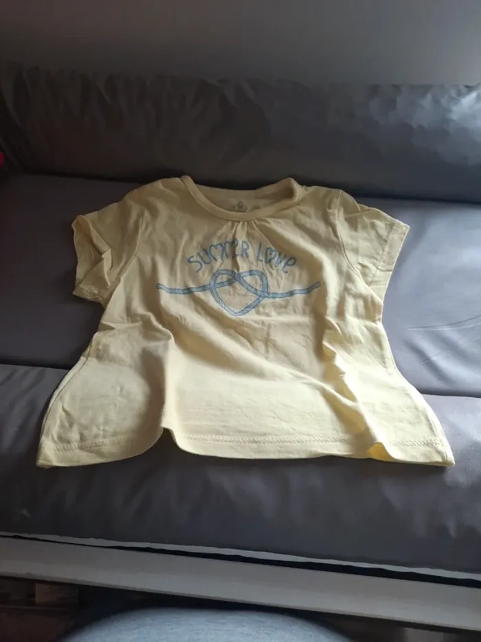 Lot 5 tee-shirt 18 mois - photo numéro 4