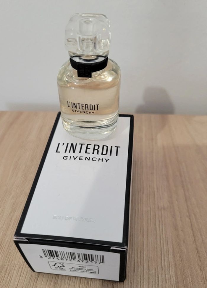 Miniature parfum L'interdit Givenchy 10ml