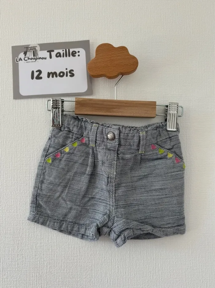 Short été - taille 12 mois 🌸