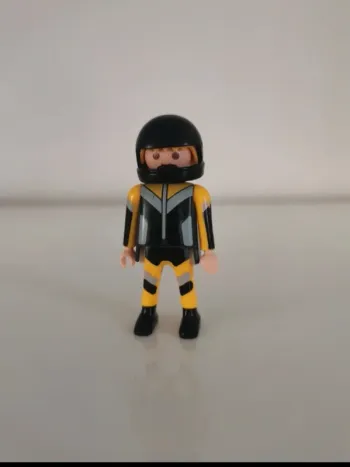 Playmobil pilote de moto personnage du 5116