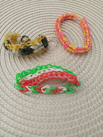 Bracelets en élastiques