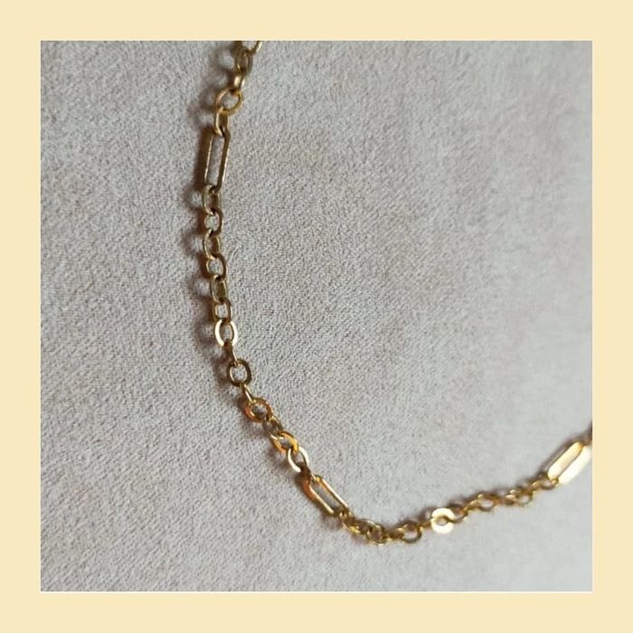 Bracelet de cheville doré vintage – Chaînette fine et élégante - photo numéro 2