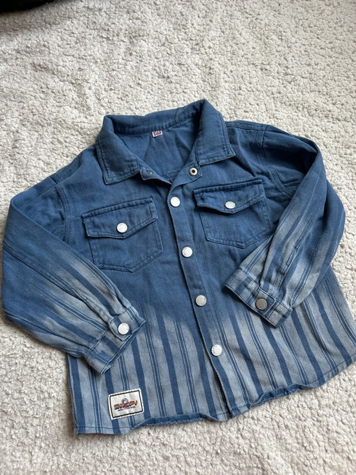 Chemise en jeans