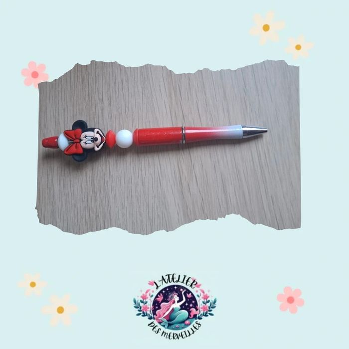 Bic avec perle en silicone disney fleure - photo numéro 20