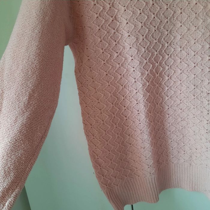 🌸 Pull rose texturé SHEIN - Taille L - photo numéro 2