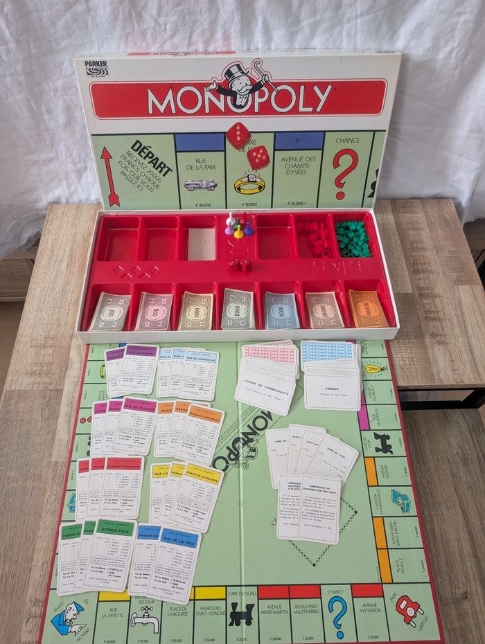 Jeu de société : Monopoly 1985