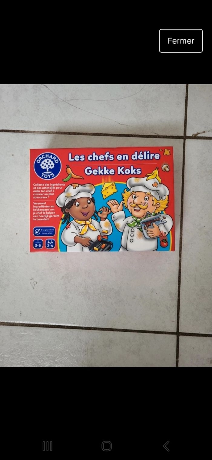 Jeu les chefs en delire