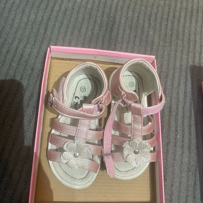 Sandales roses