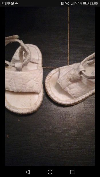 Petites sandales fille taille 12 mois