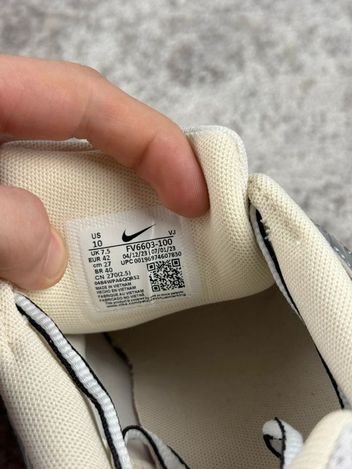 Nike P-6000 Running - Coconut Milk Silver - Beige & White & Silver - photo numéro 8