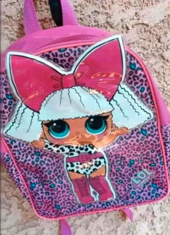 Sac à dos Lol rose bon état