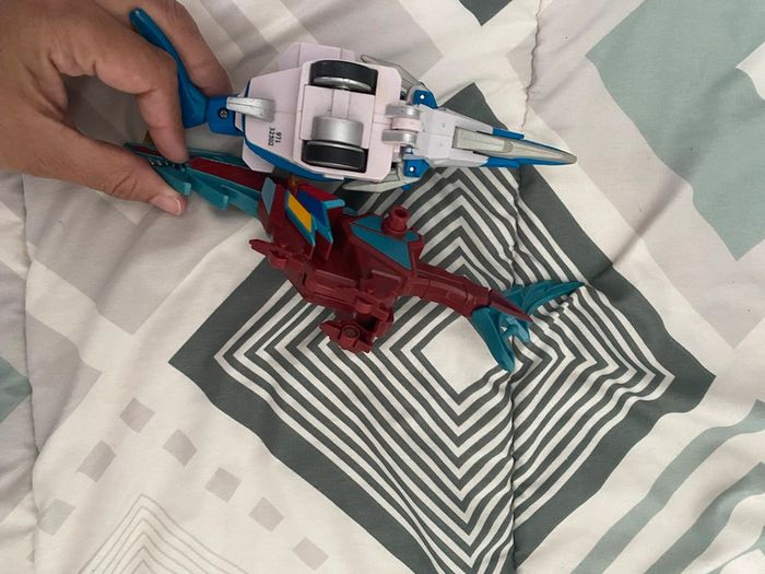 Power Rangers Zord Vehicle w/ Figure, SwordfishZord with Blue Ranger - photo numéro 3