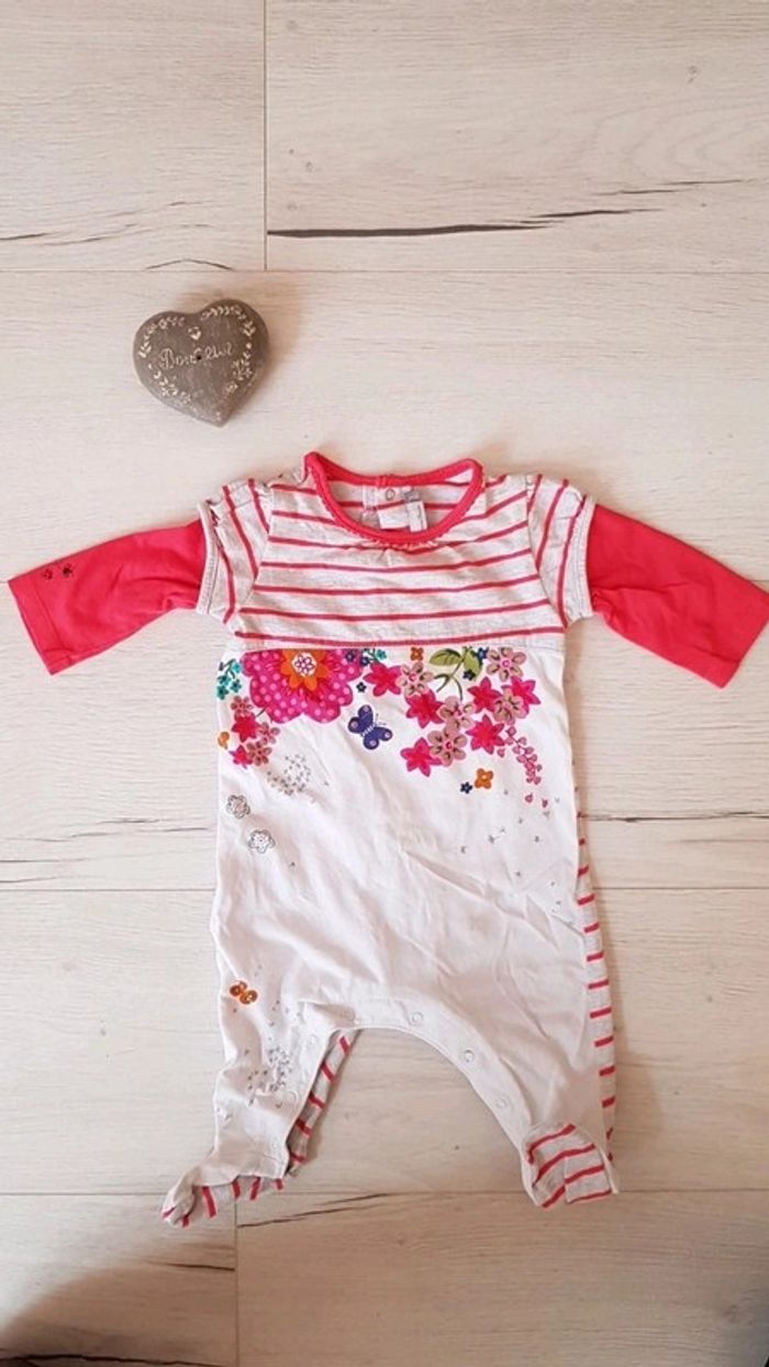 Pyjama coton fin catimini fille 3mois