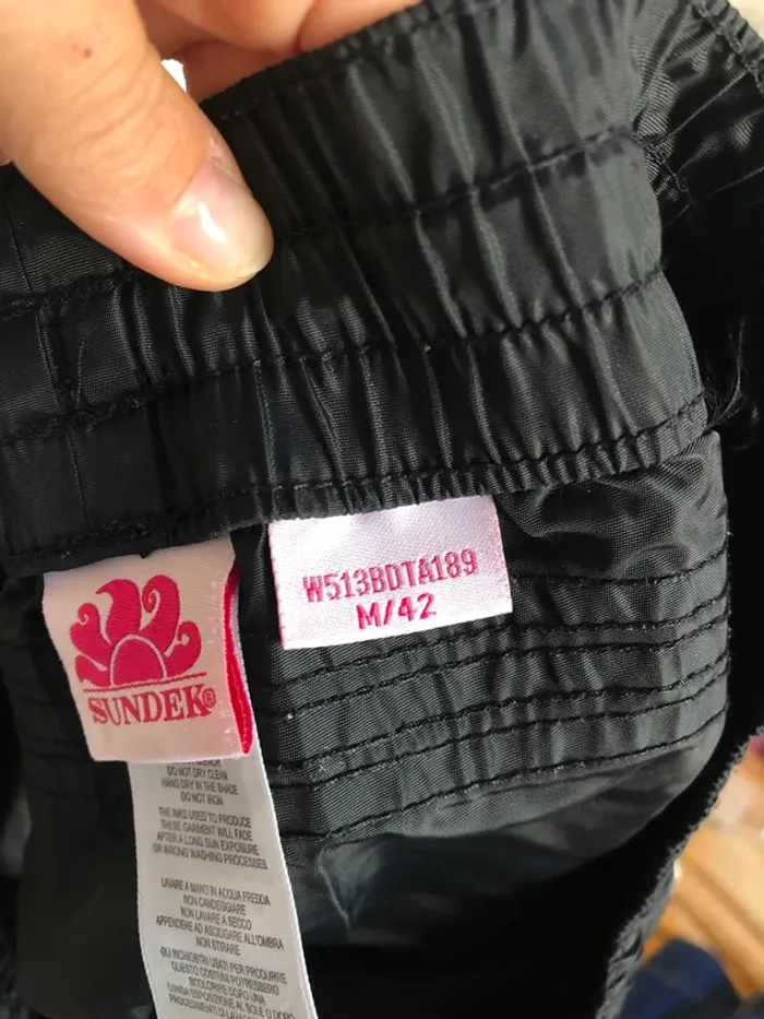 Short de bain noir à clou femme Sundek taille M - photo numéro 8
