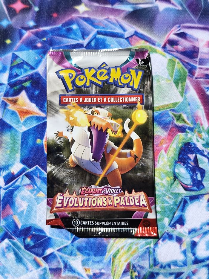 Booster évolutions à paldéa EV02 Flâmigator