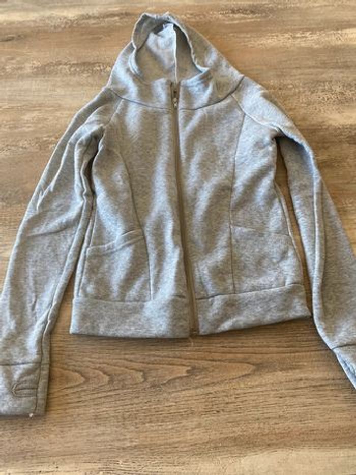 Sweat pull zippé veste taille 36/38