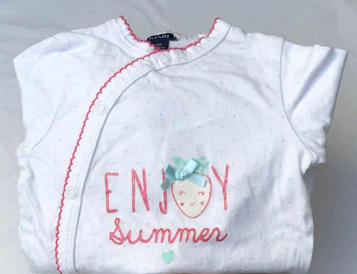 Pyjama fin Kiabi 6 mois