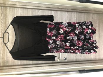 Robe tunique à fleur