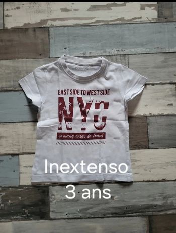 Tee-shirt "Inextenso" 3ans