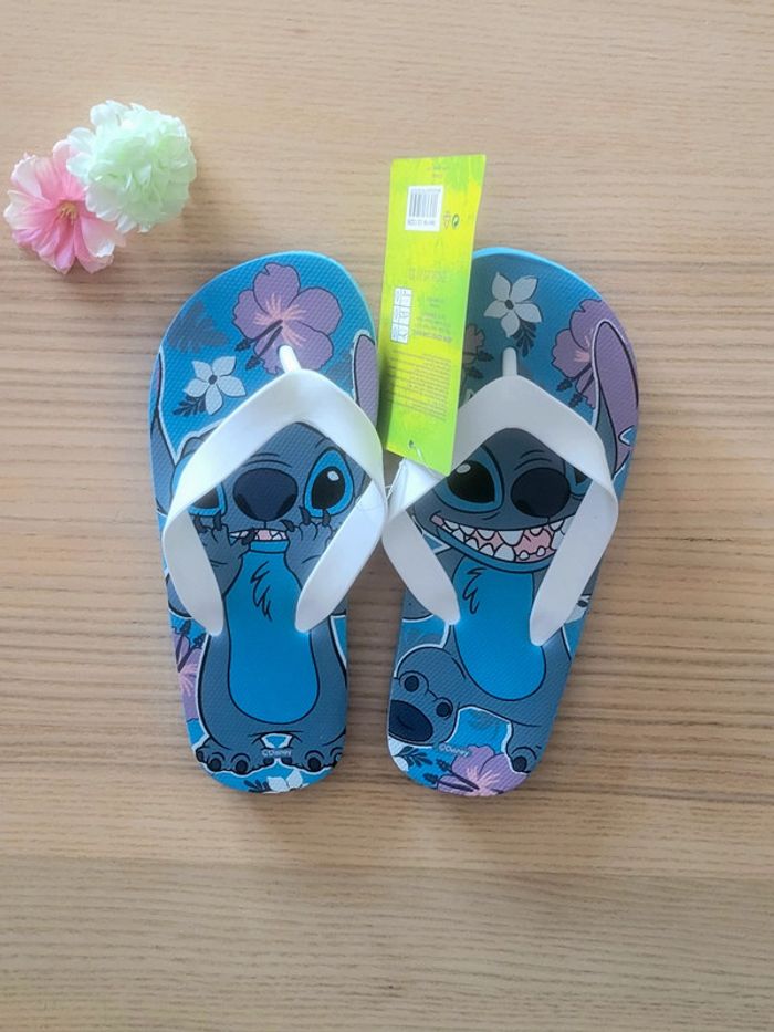 Tong lilo & stitch disney neuf - photo numéro 2