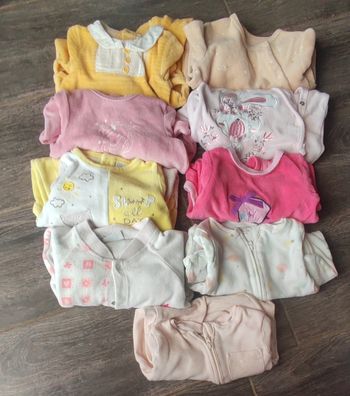 Lot pyjamas fille 3 mois