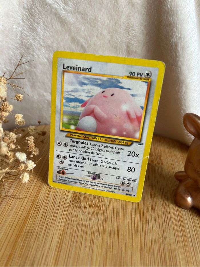 🃏 Carte Pokémon Leveinard 31/105 – Wizards of the Coast (1995–2000) 💫 Édition Neo Destiny – Peu commune - photo numéro 2